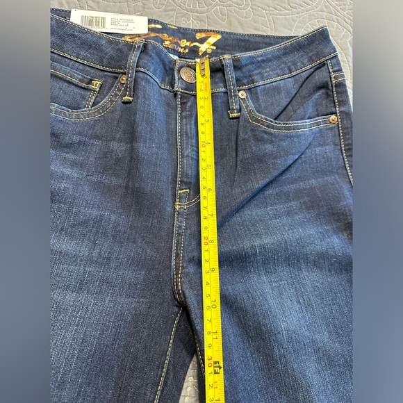 Seven7 Women’s Blue Tower Straight Crop Jeans NWT Size 4 - Picture 9 of 11